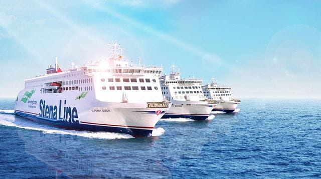 3 Stena line ships